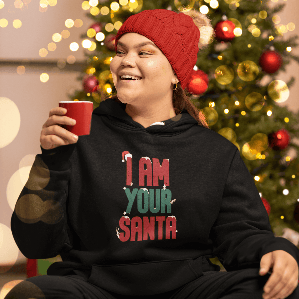 Personalized Hoodie Ideal Gift For Your Loved Ones | I am Your Santa | Back Print - Gift Lift