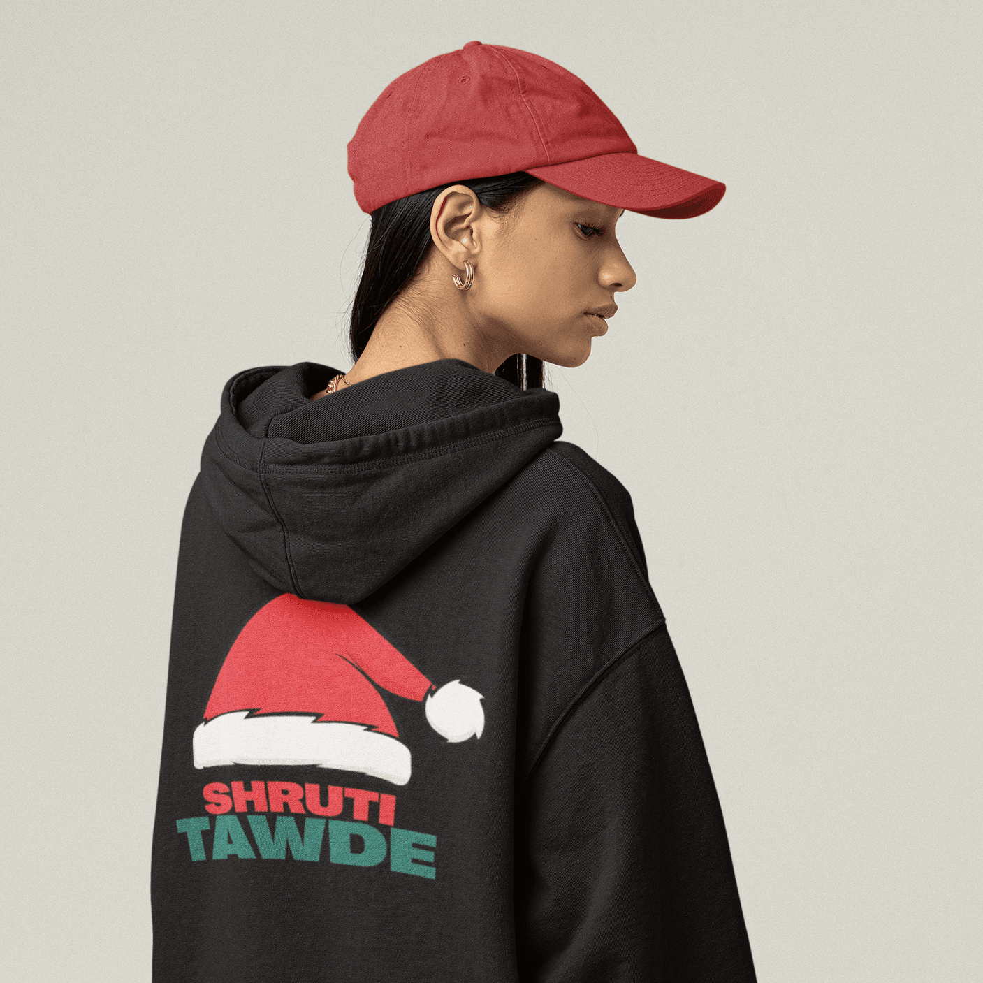 Personalized Hoodie Ideal Gift For Your Loved Ones | I am Your Santa | Back Print - Gift Lift