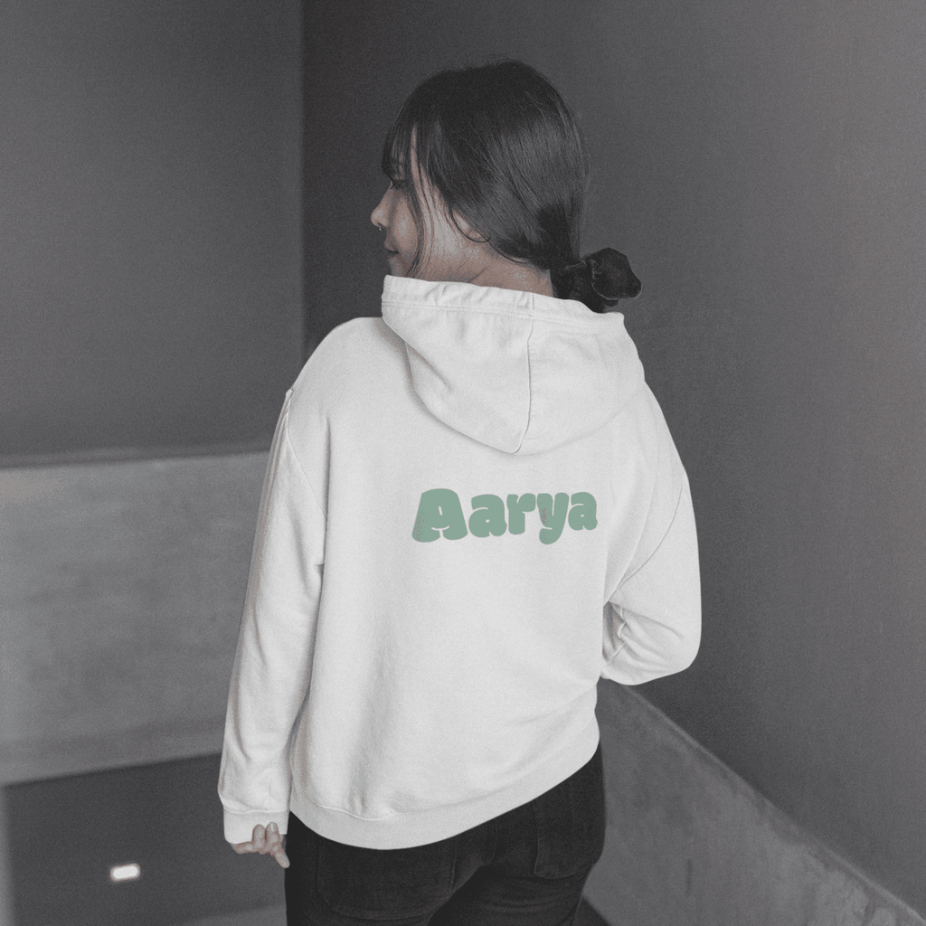 Personalized Hoodie with Customized Name on Back For Her | Ideal Gift For Your Loved Ones - Gift Lift