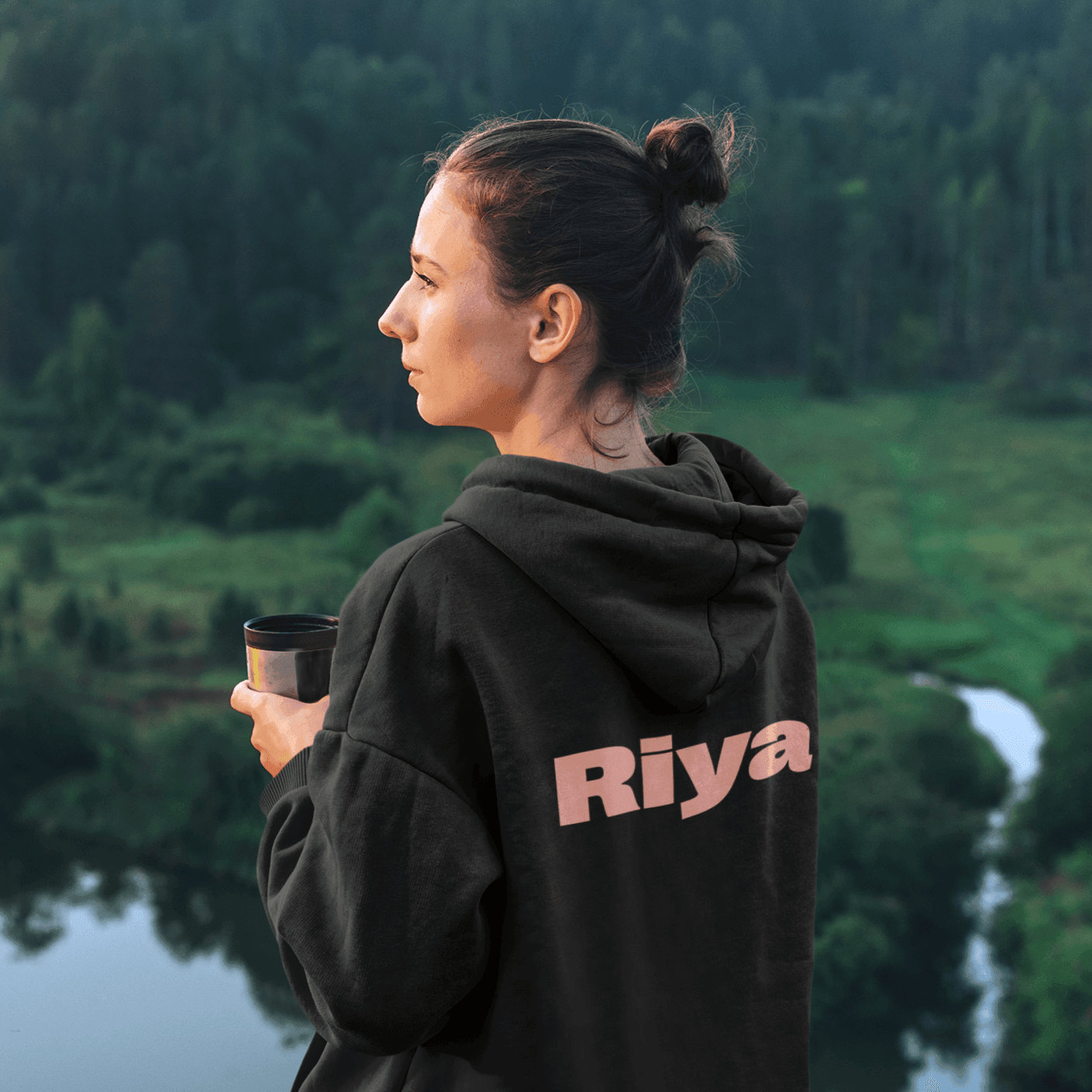 Personalized Hoodie with Customized Name on Back For Her | Ideal Gift For Your Loved Ones - Gift Lift