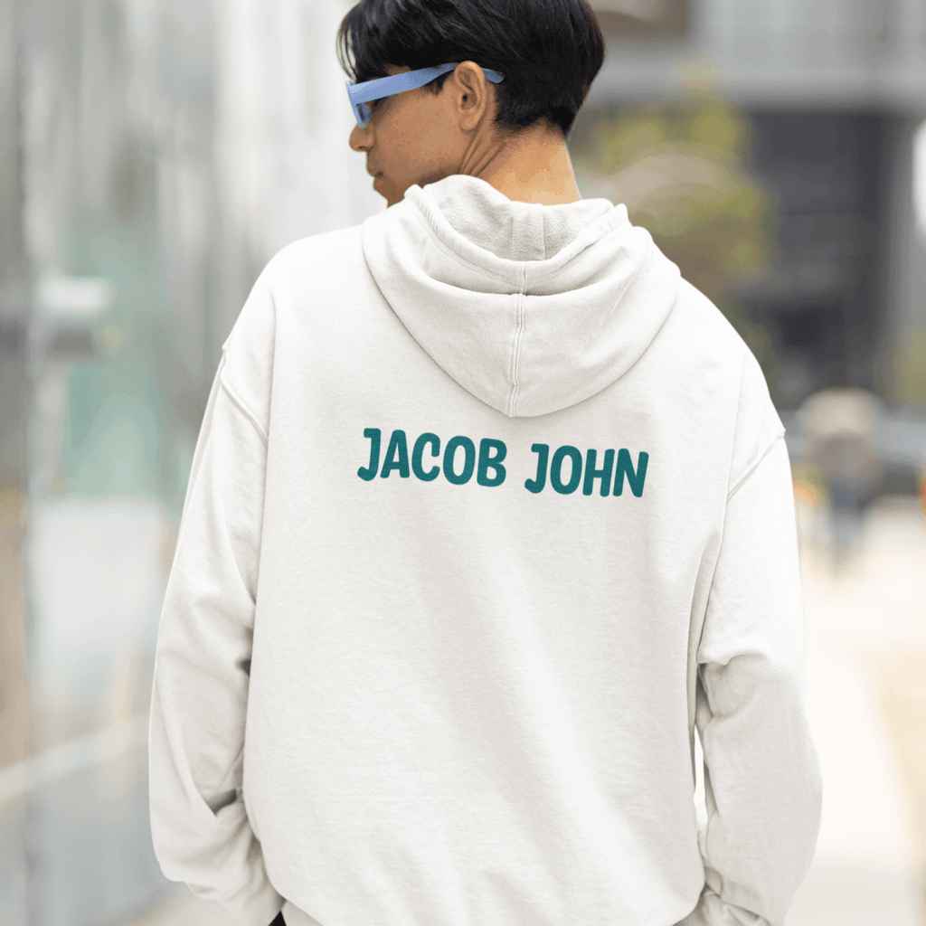 Personalized Hoodie with Customized Name on Back For Him | Ideal Gift For Your Loved Ones - Gift Lift