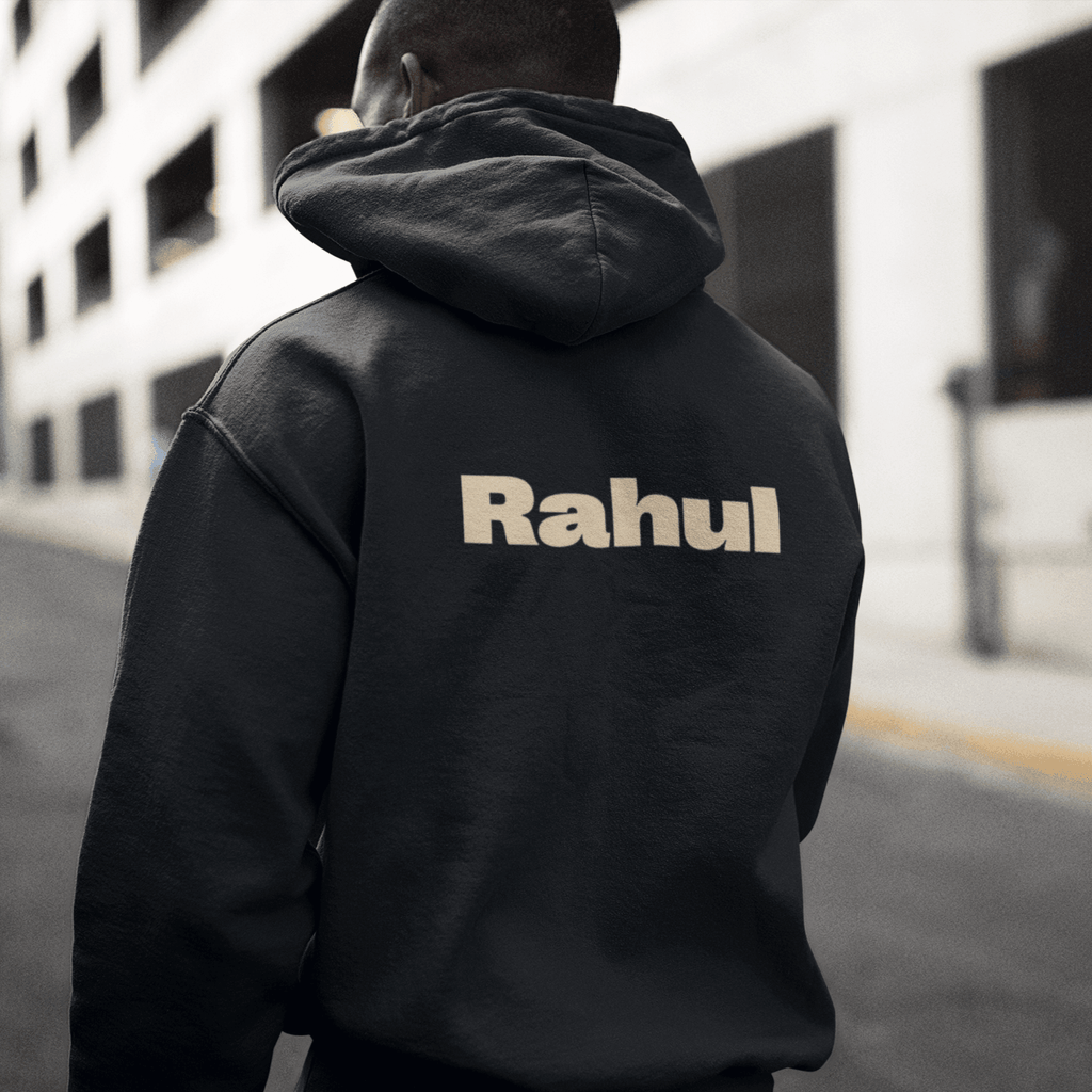 Personalized Hoodie with Customized Name on Back For Him | Ideal Gift For Your Loved Ones - Gift Lift