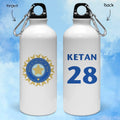 Personalized Indian Cricket Art Water Bottle - Gift Lift