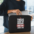 Personalized laptop Sleeve For Doctors | Customize Your Own Text | This is what an Awesome - Gift Lift