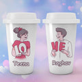 Personalized LOVE Couple Romantic Tumbler - Set of 2 - Gift Lift