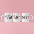 Personalized Love You Mom Photo Art Coffee Mug - Gift Lift