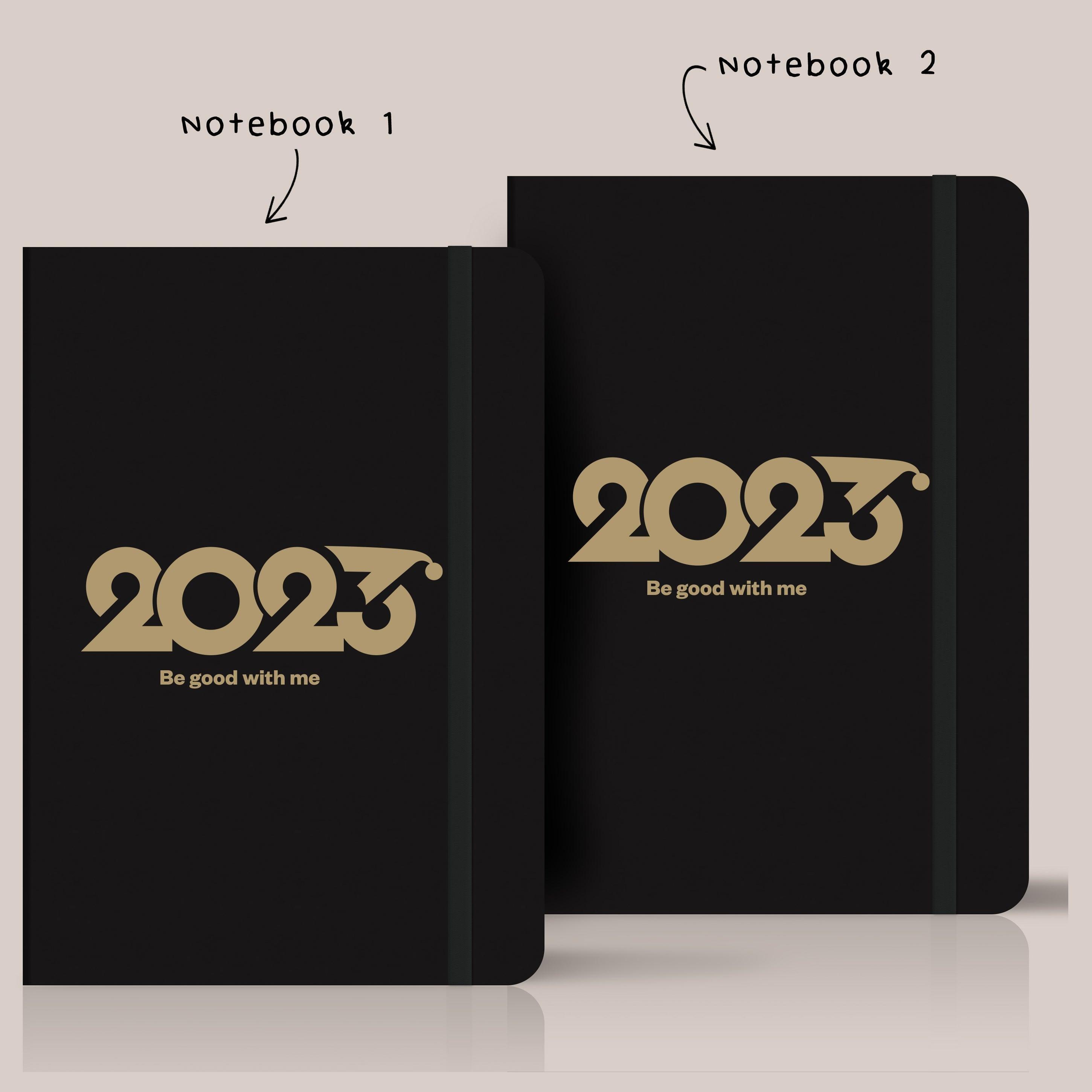 Personalized Notebook for Your Loved ones - Set of 2 Notebooks | New Year | 2023 My Year - Gift Lift