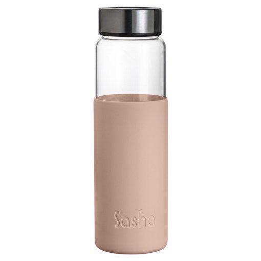 Personalized Pastel Borosilicate Glass Bottle with Silicone - Gift Lift