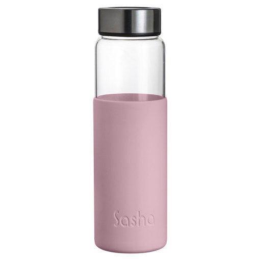 Personalized Pastel Borosilicate Glass Bottle with Silicone - Gift Lift
