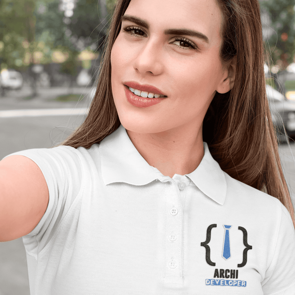 Personalized Polo T-Shirt for Programmers- Developer - Gift Lift