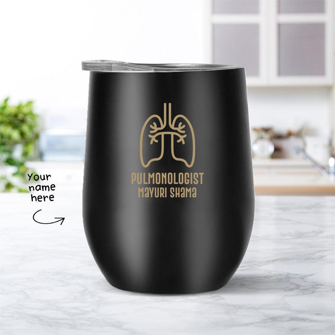 Personalized Premium Steel glass for Doctors | Doctor Icons - Gift Lift