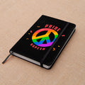 Personalized Pride Peace Art Notebook - Set of 2 - Gift Lift