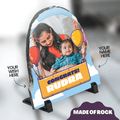 Personalized Rock Slate Photo Frame | Wishes for Kids - Gift Lift