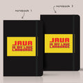 Personalized set of 2 Notebook for Engineers - JAVA is my love language - Gift Lift