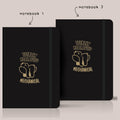 Personalized set of 2 Notebooks for Engineers - Totally Koalafied - Gift Lift