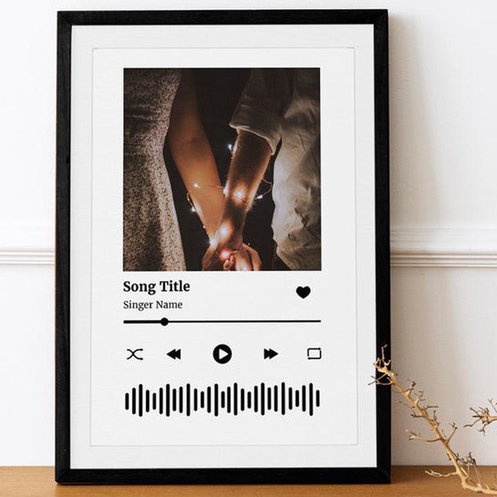 Personalized Song Frame with Your photo For Him/Her | Gift for your Loved ones - Gift Lift