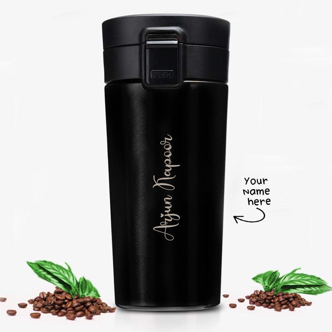 Personalized Steel Tumbler for Him - Engraved Name - Gift Lift