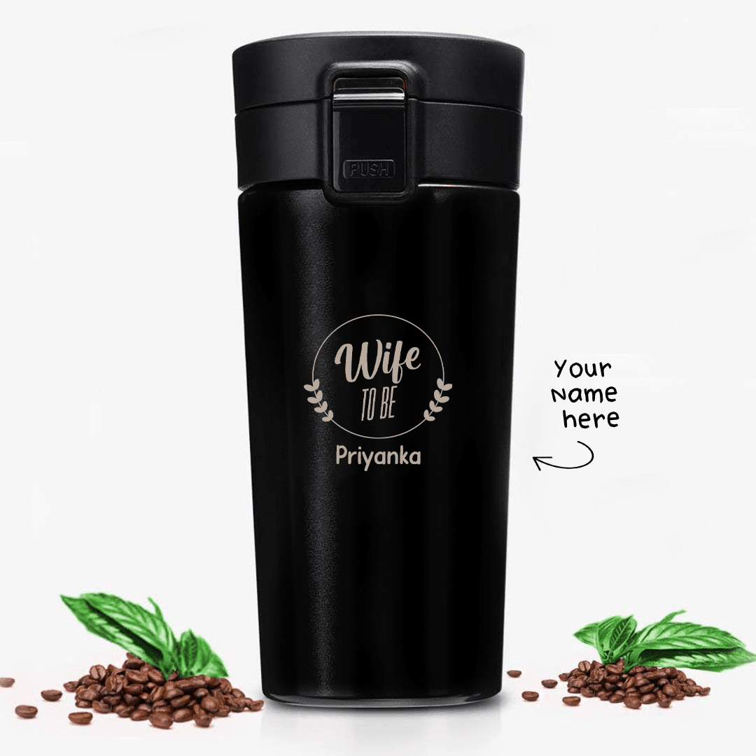 Personalized Steel Tumbler for Wife to Be | Wife to Be | For Wedding Season - Gift Lift