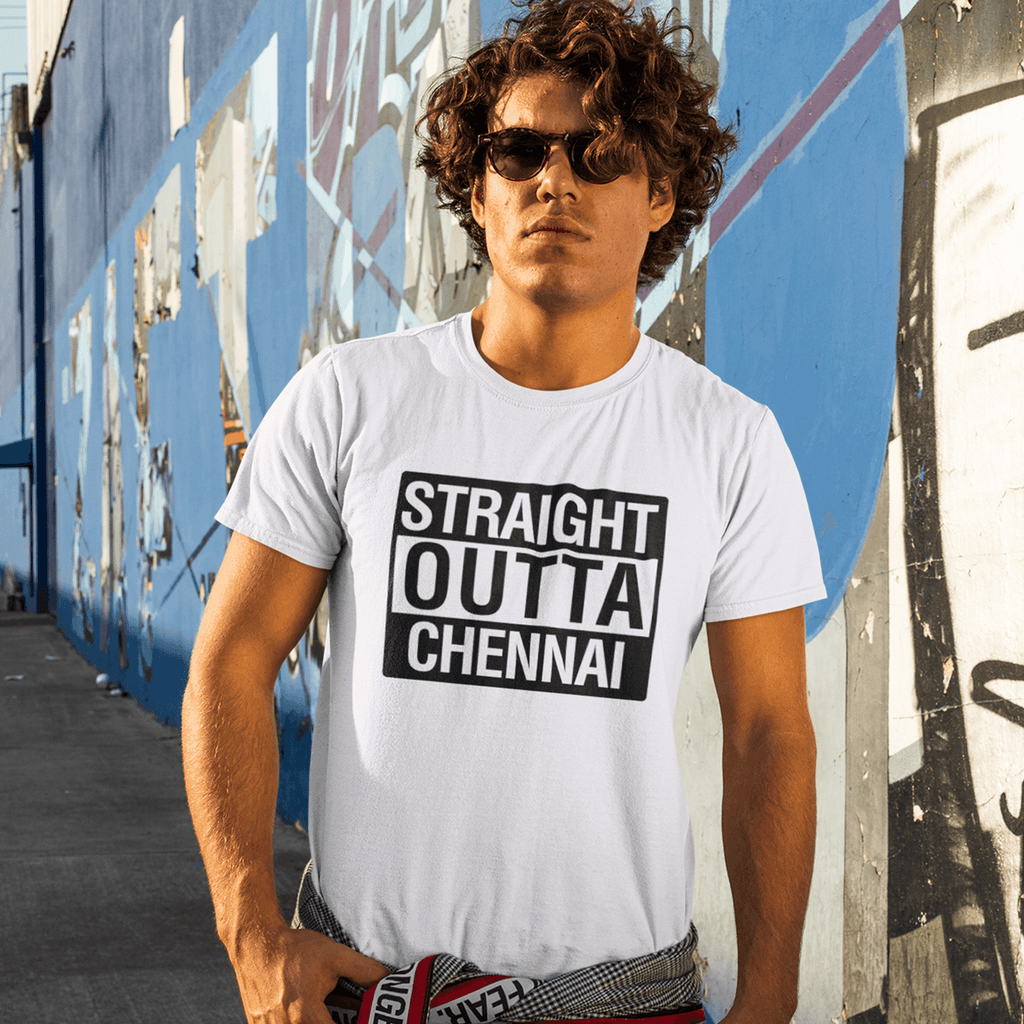 Personalized Straight Outta Unisex Round Neck Tshirt - Gift Lift