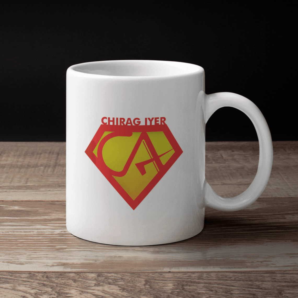 Personalized Super CA Name Art Coffee Mug - Gift Lift
