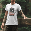 Personalized T-shirt For Army | Customize Your Own Text | This is what an Awesome - Gift Lift