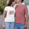 Personalized T-Shirt for Brides | Officially Mrs | For Wedding Season - Gift Lift