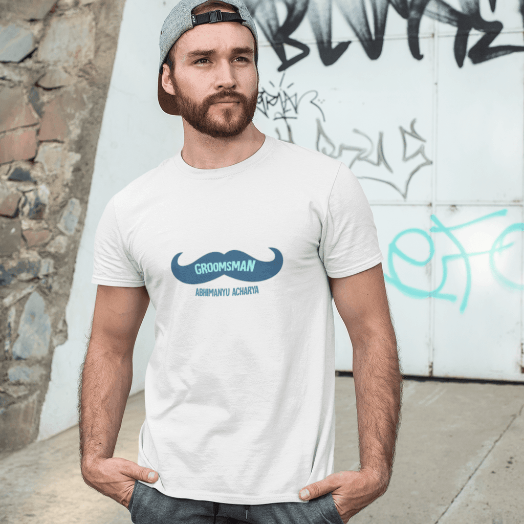Personalized T- shirt for Groomsmans | Groomsman Graphic Print | For Wedding Season - Gift Lift