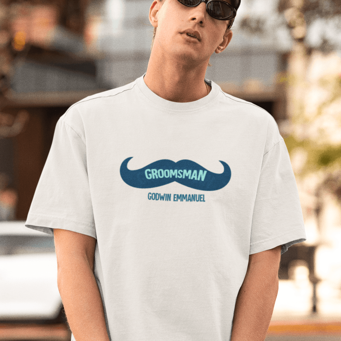 Personalized T- shirt for Groomsmans | Groomsman Graphic Print | For Wedding Season - Gift Lift