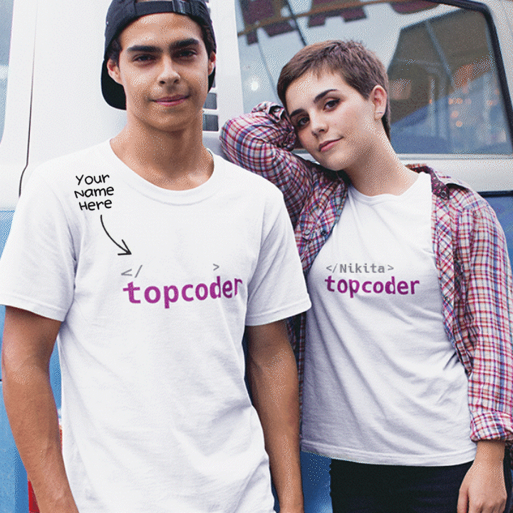 Personalized T-shirt for Programmers - Top coder - Gift Lift