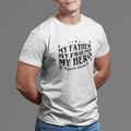 Personalized T-shirt For Your Father - 100% Cotton - White - Gift Lift