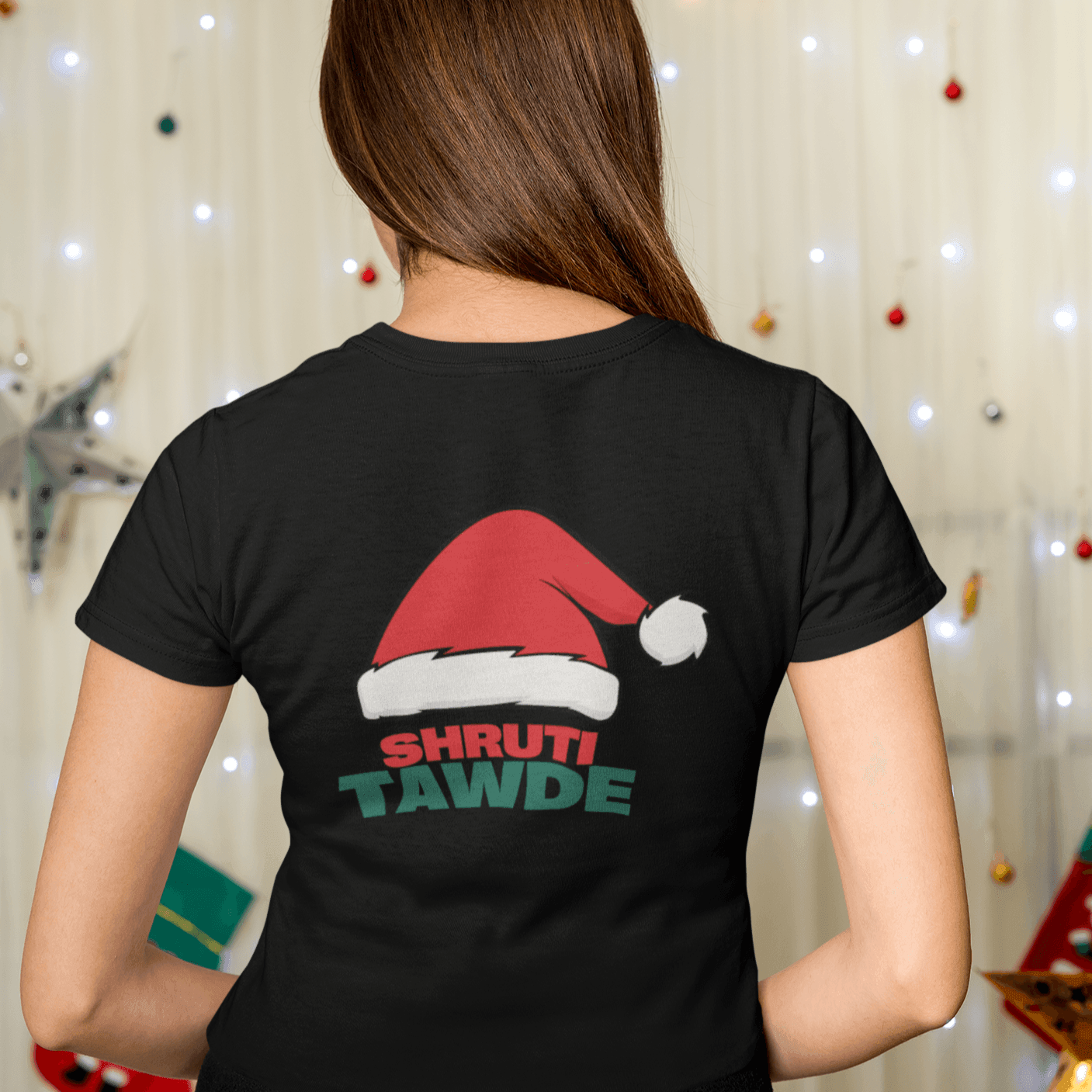 Personalized T-Shirt | Ideal Gift For Your Loved Ones | I am Your Santa | Back Print - Gift Lift