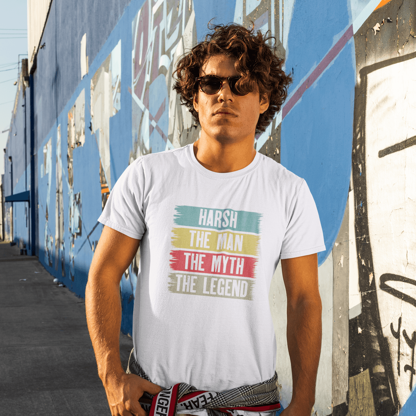 Personalized T-Shirt with Your text on Pastel boxes - Gift Lift