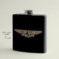 Personalized Top Gun Art Hip Flask - Gift Lift