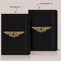 Personalized Top Gun Art Notebook - Set of 2 - Gift Lift