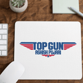 Personalized Top Gun Name Art Mousepad - Gift Lift