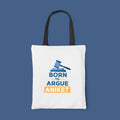 Personalized Tote Bag for Advocates - Born to Argue - Gift Lift
