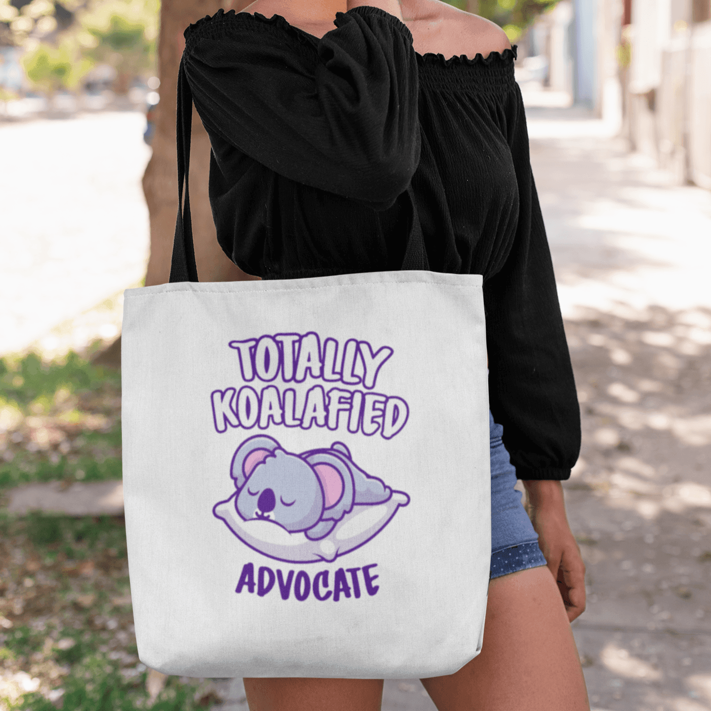 Personalized Tote Bag for Advocates - Totally Koalafied - Gift Lift