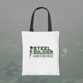 Personalized Tote Bag for Army Lovers | Steel Soldier | Ideal Gift For Army - Gift Lift