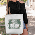Personalized Tote Bag for Army Veteran | Army veteran and relation | Ideal Gift For Ex Army - Gift Lift