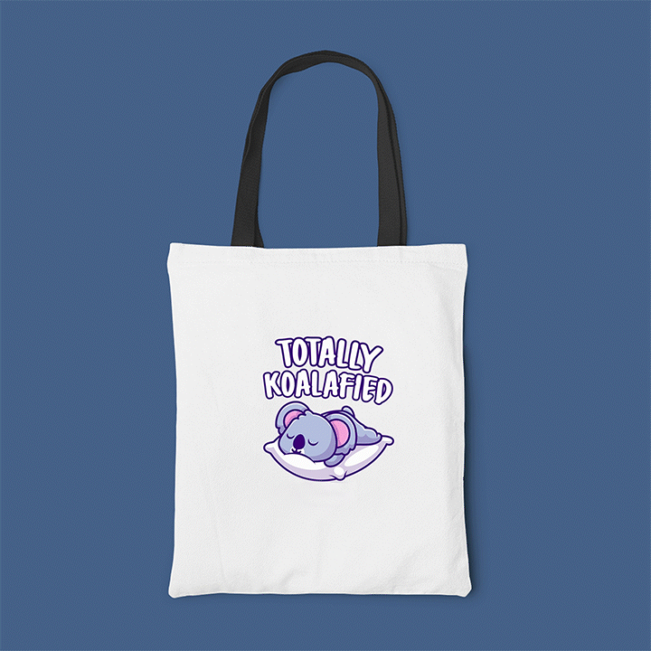 Personalized Tote Bag for Professionals - Totally Koalafied | Personalised Gift - Gift Lift