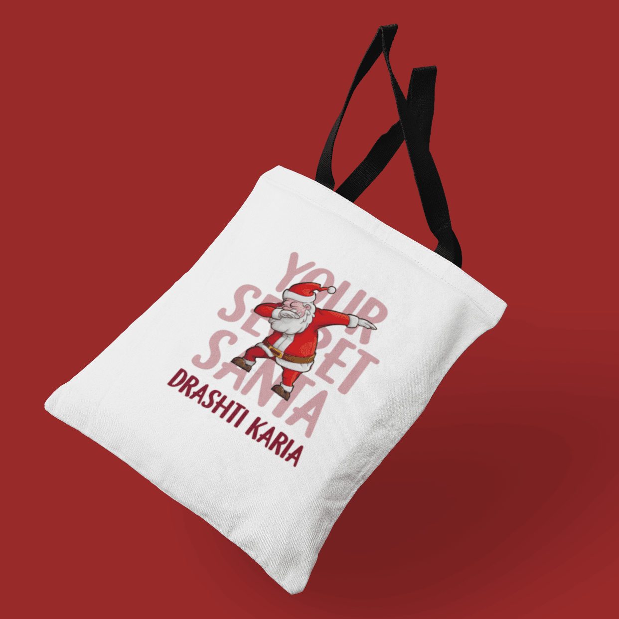 Personalized Tote Bag Ideal Gift For Your Loved Ones | Your Secret Santa | Christmas - Gift Lift