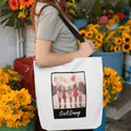 Personalized Tote Bag of a Polaroid with Your Image and text - Polaroid - Gift Lift