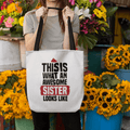 Personalized Tote Bag to Gift Your loved Ones | Customize Your Own Text | This is what an Awesome - Gift Lift