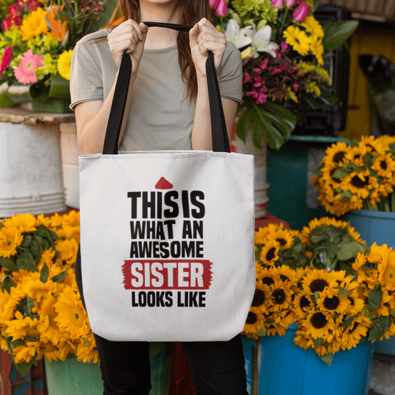 Personalized Tote Bag to Gift Your loved Ones | Customize Your Own Text | This is what an Awesome - Gift Lift