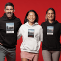 Personalized Unisex Hoodie of a Polaroid with Your Image and text - Polaroid - Gift Lift