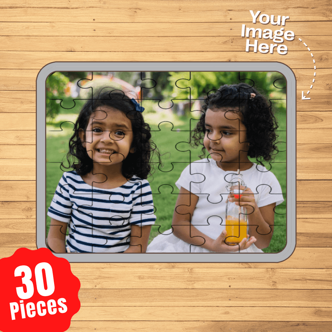 Personalized Wooden Jigsaw Puzzle | Upload Your Image - Gift Lift