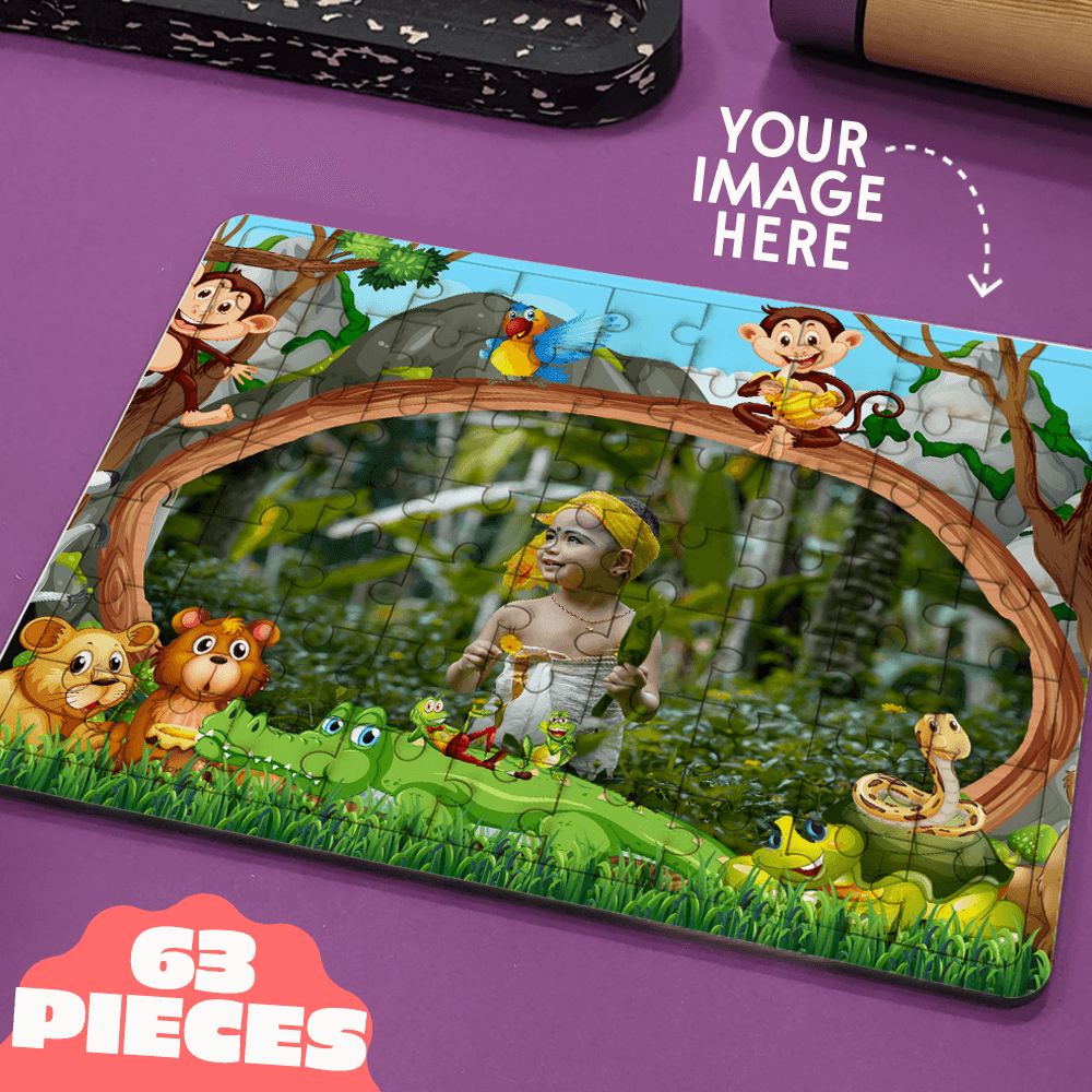 Personalized Wooden Large Jigsaw Puzzle | Hole in Tree - Gift Lift