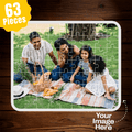 Personalized Wooden Large Jigsaw Puzzle | with Your Image - Gift Lift