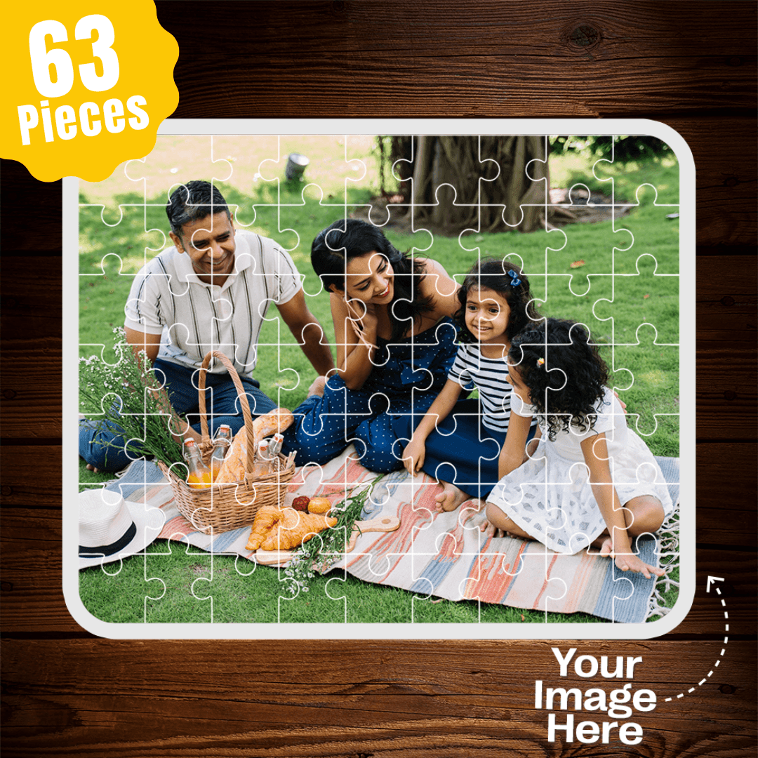 Personalized Wooden Large Jigsaw Puzzle | with Your Image - Gift Lift