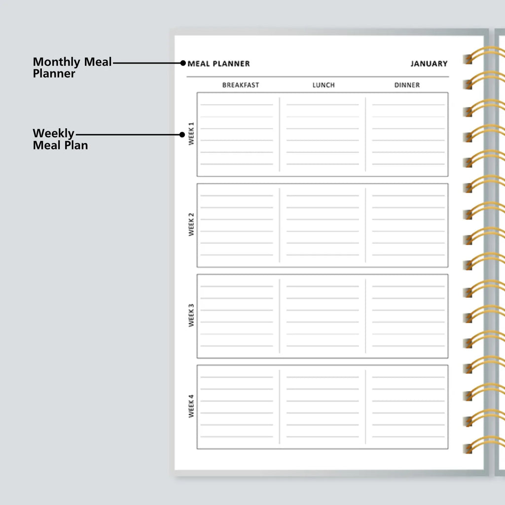 PERSONALISED DAILY PLANNER - SHADES OF 2026